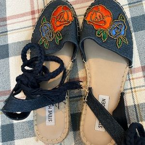 Size 9 Steve Madden Denim Mesa Shoes